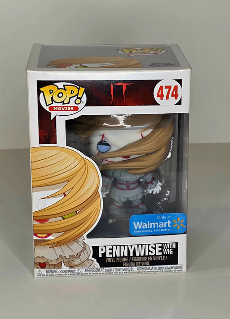 Funko Pop Pennywise with Wig Walmart Exclusive - City Morgue Toys & Collectibles