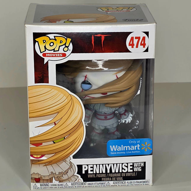 Funko Pop Pennywise with Wig Walmart Exclusive - City Morgue Toys & Collectibles