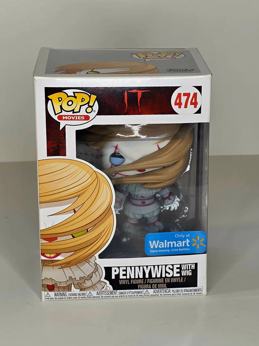 Funko Pop Pennywise with Wig Walmart Exclusive