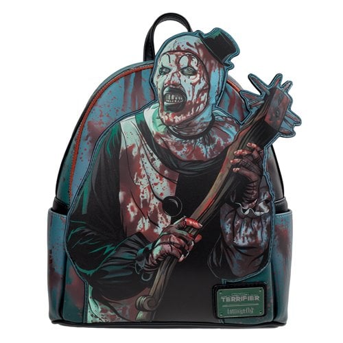 Terrifier Art the Clown Blood Splatter Glow-in-the-Dark Mini-Backpack - Entertainment Earth Exclusive (Pre-Order)