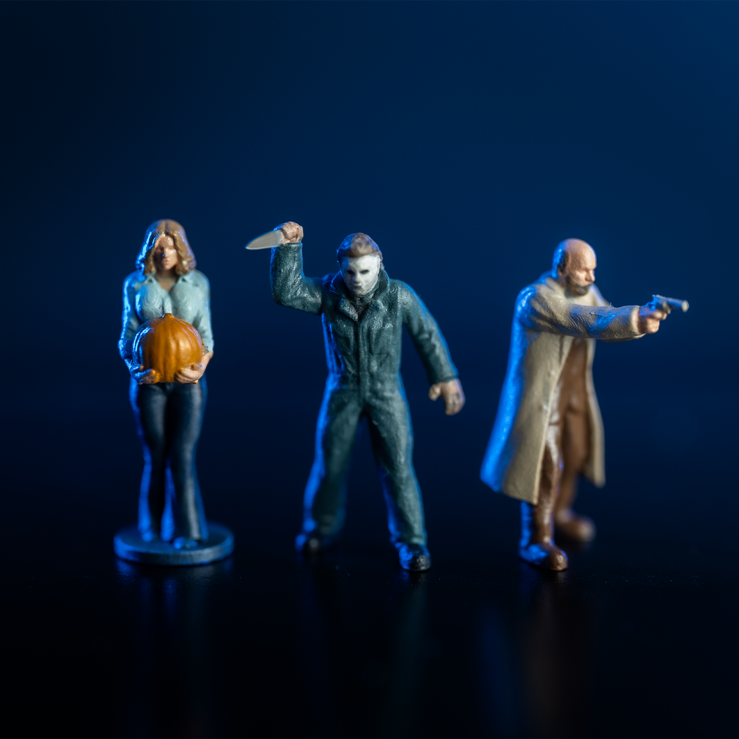 Halloween (1978) - Myers House Pumpkin Micro Maniacs Playset (Pre-order)