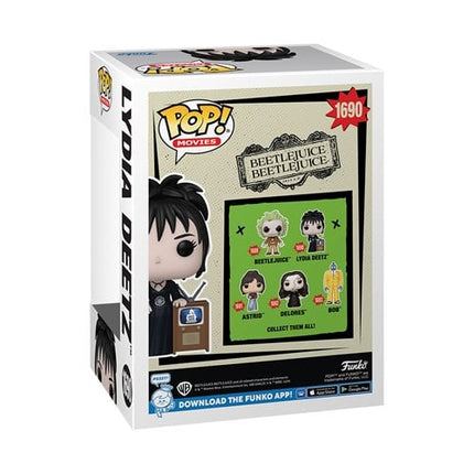 Beetlejuice  Lydia Deetz
Beetlejuice 2 Lydia Deetz with TV Funko Pop! Vinyl Figure #1690 - City Morgue Toys & Collectibles