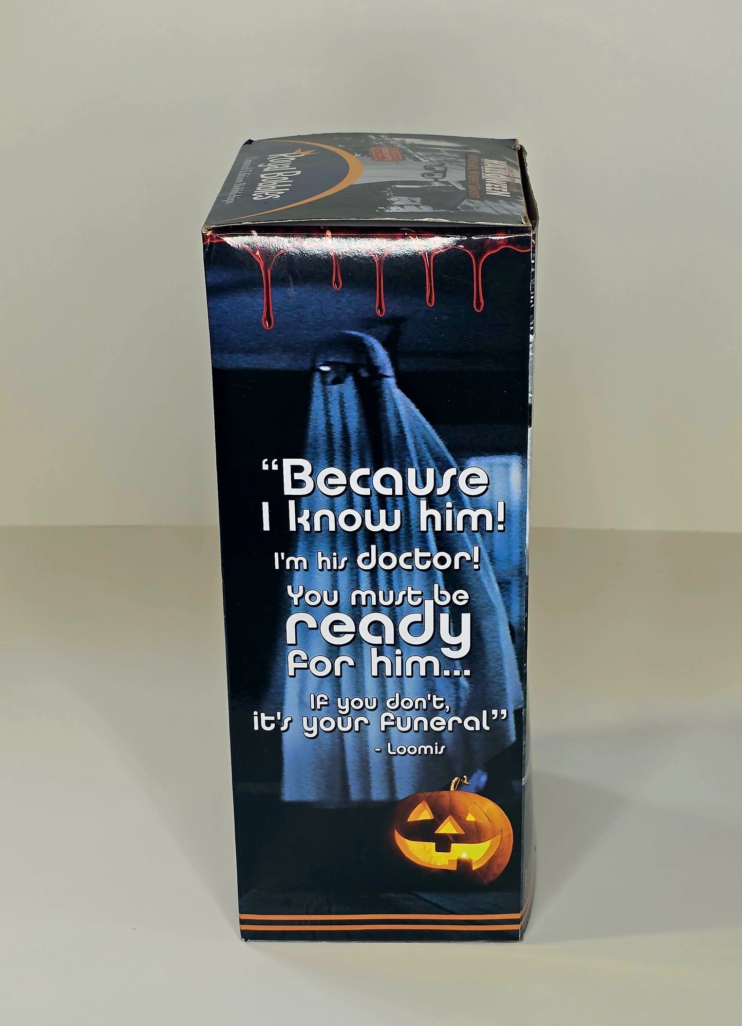 Royal Bobbles Michael Myers as Ghost Bobblehead (New in box)