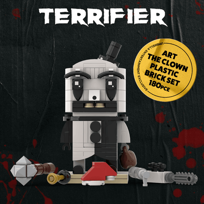 ART ATTACK - Terrifier Collector's Edition Boxset (4 Movie +Slipcases +Book +Brick Set +VHS +Sunglasses) 4K & Blu-ray - City Morgue Toys & Collectibles