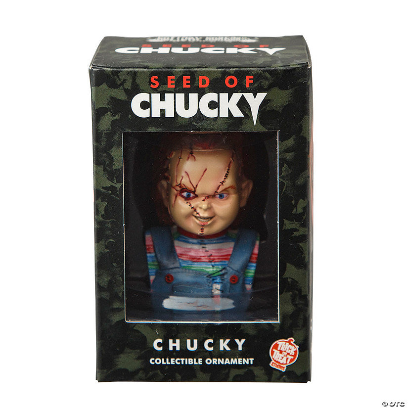 3" Child’s Play: Seed of Chucky™ Chucky Bust Resin Collectible Ornament (Pre-Order)
