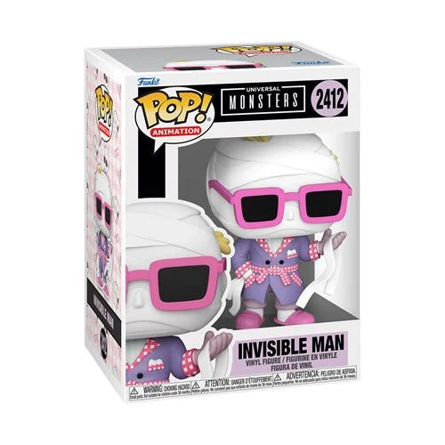 Universal Monsters Anime Invisible Man Funko Pop! Vinyl Figure w/ CHANCE OF CHASE (PRE-ORDER) - City Morgue Toys & Collectibles