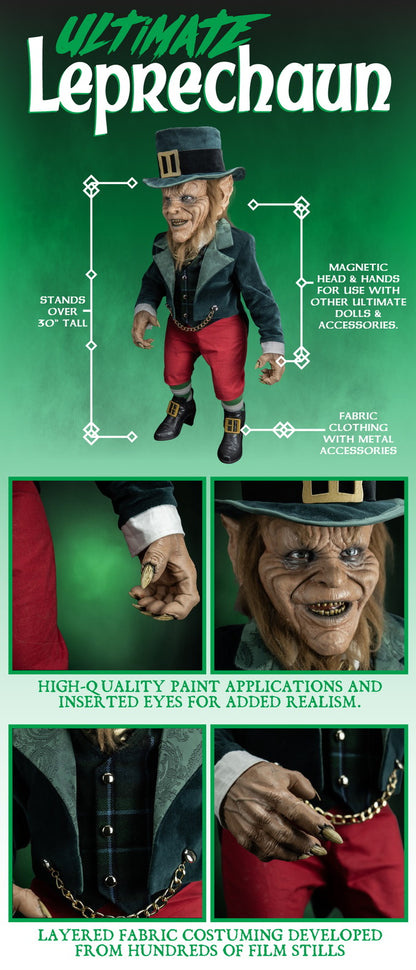 Ultimate Leprechaun Doll - 30" Premium Scale Doll Trick or Treat Studios