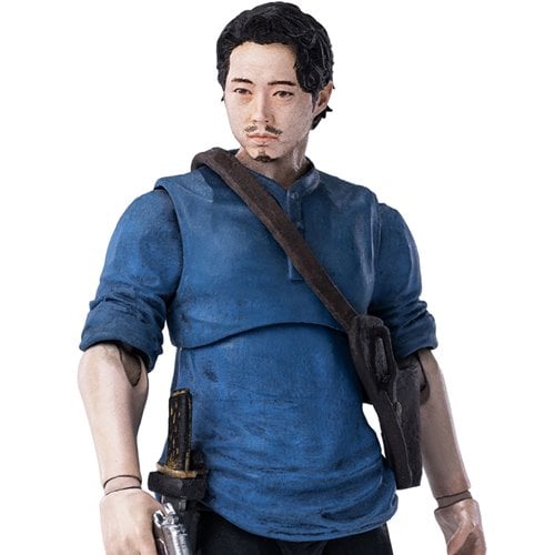 The Walking Dead Glenn Exquisite Mini Series 1:18 Scale Action Figure (PRE-ORDER)