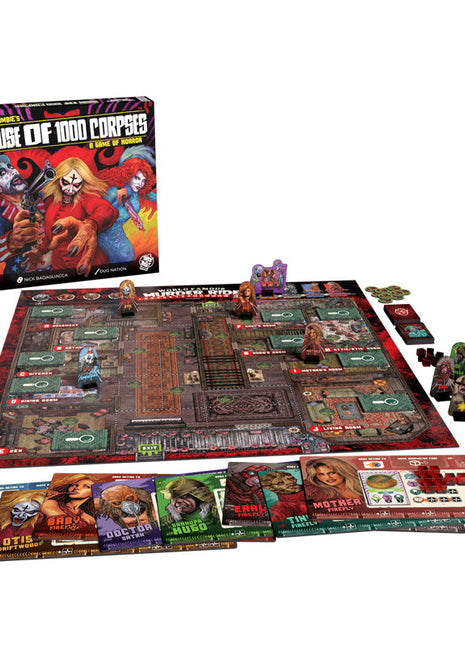 House of 1000 Corpses Board Game - City Morgue Toys & Collectibles