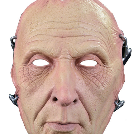 Saw™ Jigsaw Death Latex Face Mask with Elastic Band & Metal Hooks - City Morgue Toys & Collectibles