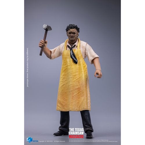 Texas Chainsaw Massacre 1974 Leatherface Mask Standard Ver. Exquisite Mini 1:18 Scale Action Figure