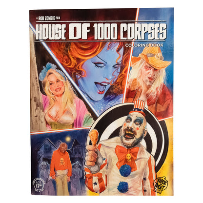 House of 1000 Corpses™ Adult Coloring Book - City Morgue Toys & Collectibles