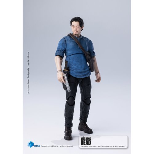 The Walking Dead Glenn Exquisite Mini Series 1:18 Scale Action Figure (PRE-ORDER) - City Morgue Toys & Collectibles