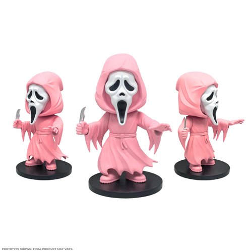 Pink Ghost Face 4 1/2-Inch Bobbles Bobblehead (Pre-order)