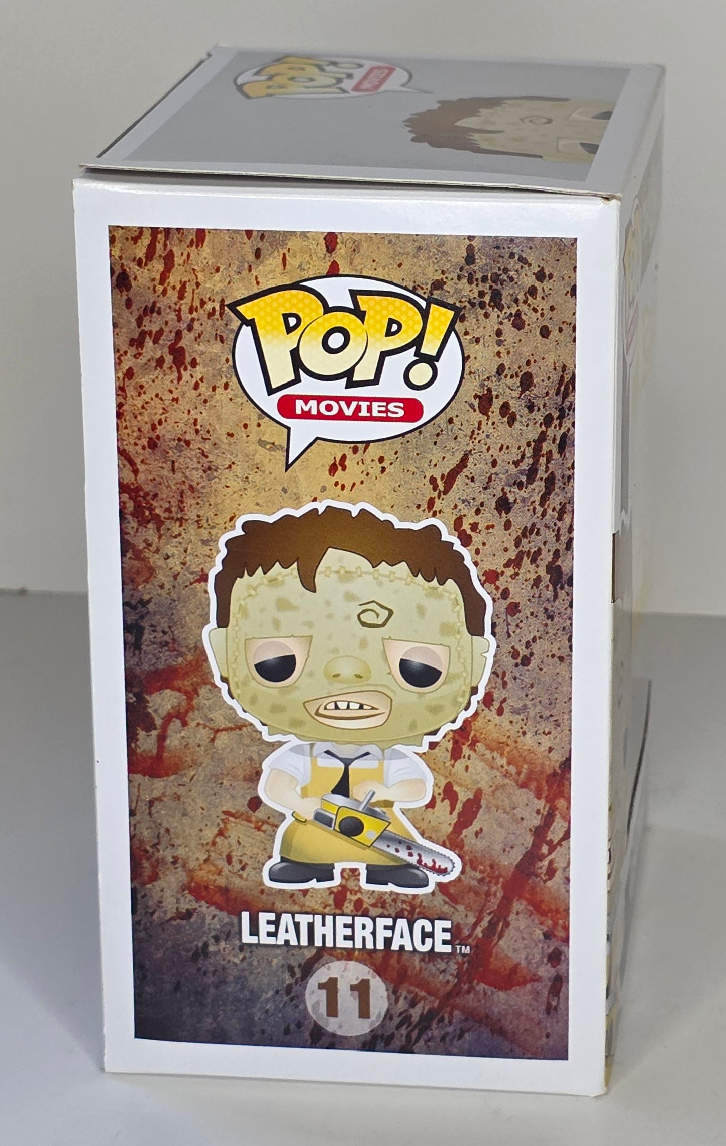AUTOGRAPHED Leatherface Funko Pop Signed by Mark Burnham
