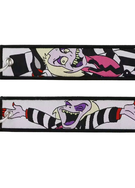 Beetlejuice Keychain