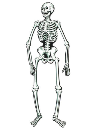 Jointed Posable Skeleton Cutout 22" - City Morgue Toys & Collectibles