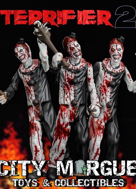 Terrifier 2 - Eye Poppin' Art the Clown - 5" Action Figure - City Morgue Toys & Collectibles