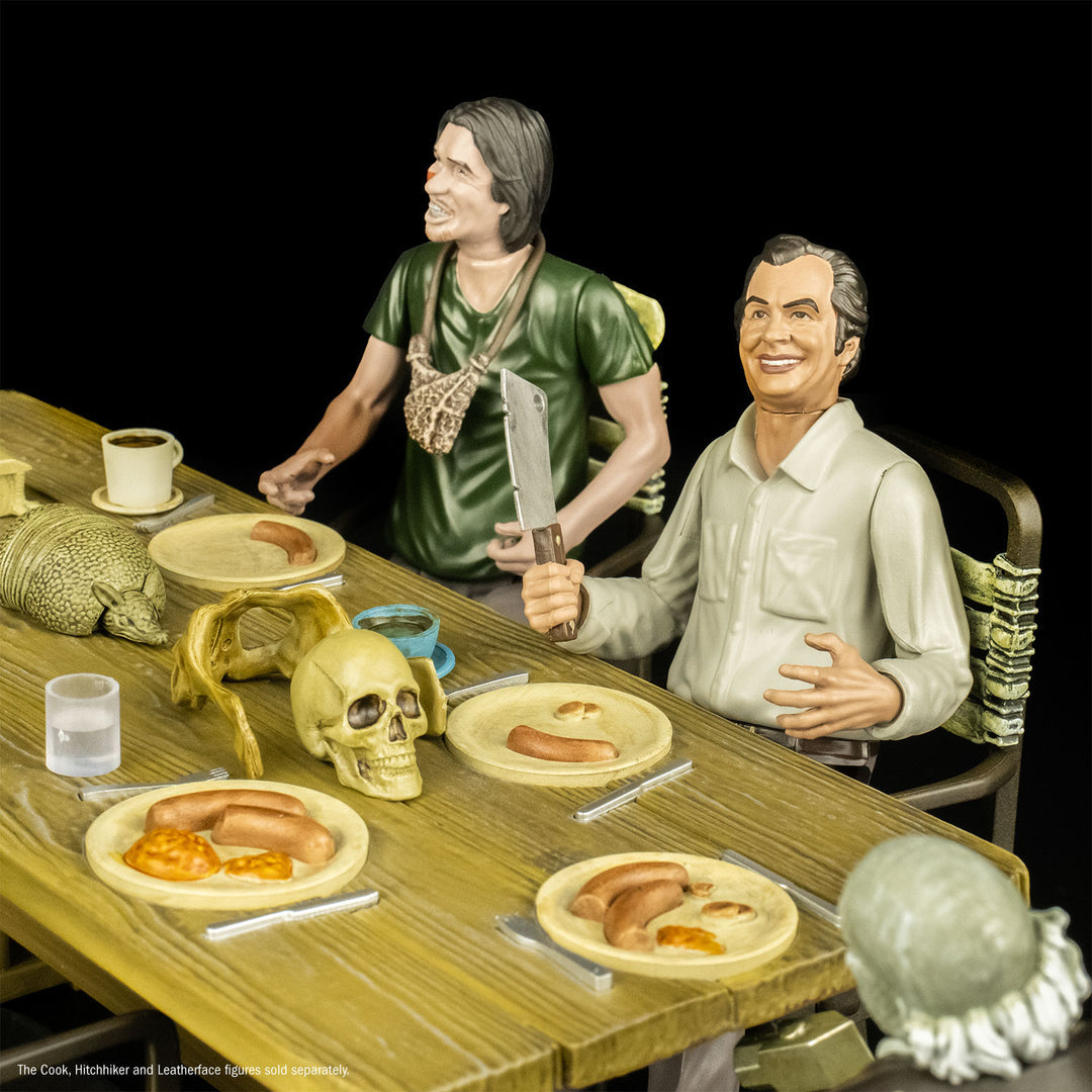 The Texas Chainsaw Massacre (1974) - Dinner Scene Playset (Pre-Order)