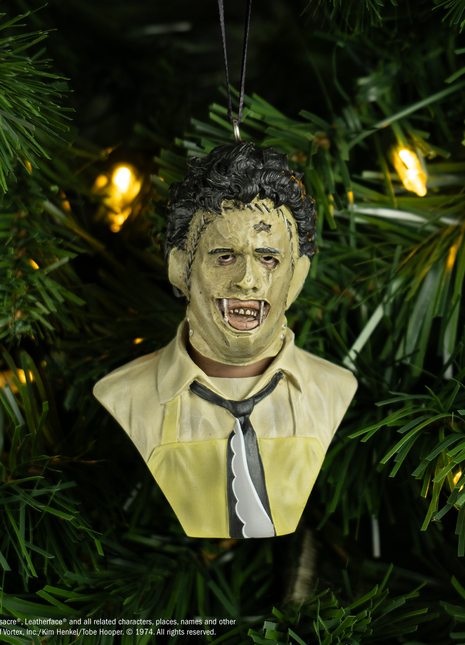 Holiday Horrors - The Texas Chainsaw Massacre (1974) - Leatherface Ornament - City Morgue Toys & Collectibles