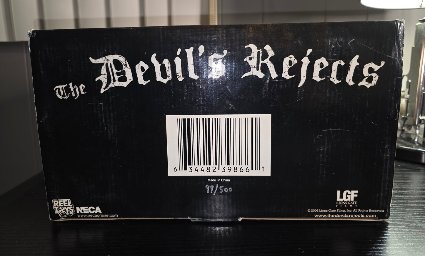 VERY RARE! AUTOGRAPHED Neca "The Devils Rejects" Otis Mask SIGNED By Bill Moseley (99/500)
