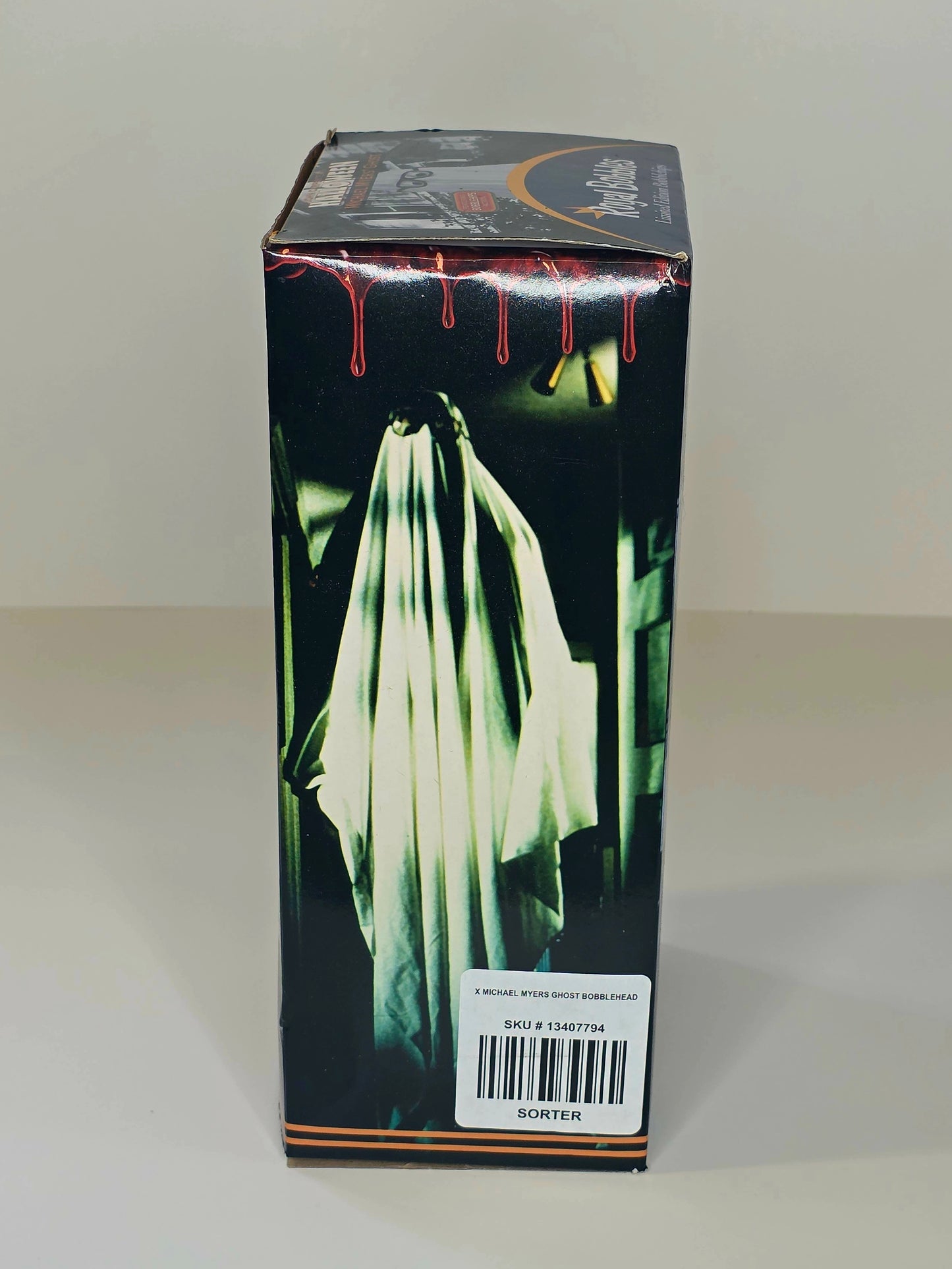 Royal Bobbles Michael Myers as Ghost Bobblehead (New in box)