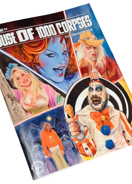 House of 1000 Corpses™ Adult Coloring Book - City Morgue Toys & Collectibles