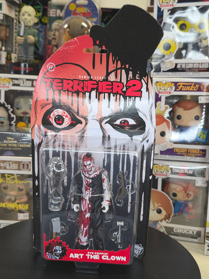 Terrifier Eye Poppin' Art the Clown (DAMAGED Box) - City Morgue Toys & Collectibles
