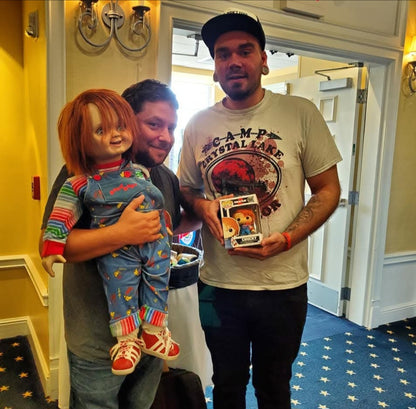 AUTOGRAPHED Childs Play 2 Chucky Funko Pop Signed by Alex Vincent - City Morgue Toys & Collectibles