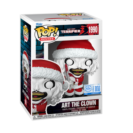 Pop! Art the Clown with Chainsaw (Bloody) w/ Soft Pop Protector - City Morgue Toys & Collectibles