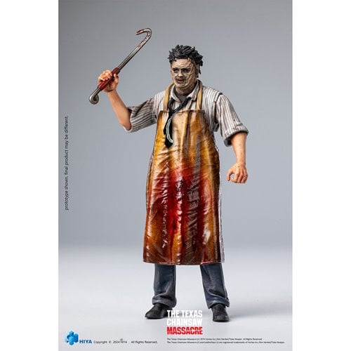 Texas Chainsaw Massacre 1974 Exquisite Mini Leatherface Killing Mask 1:18 Scale Action Figure