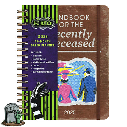 2025 Beetlejuice 13-Month Weekly Planner