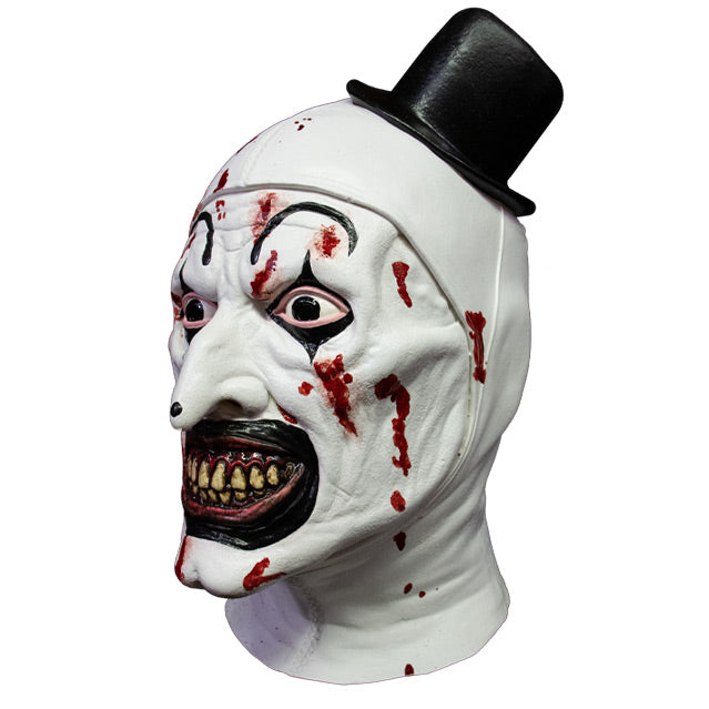 Adults Terrifier™ Art the Clown Killer Latex Mask - One Size (Pre-Order)