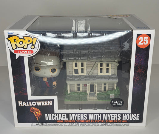 Funko Pop! Town #25 Michael Myers w/ Myers House Halloween Spirit Exclusive