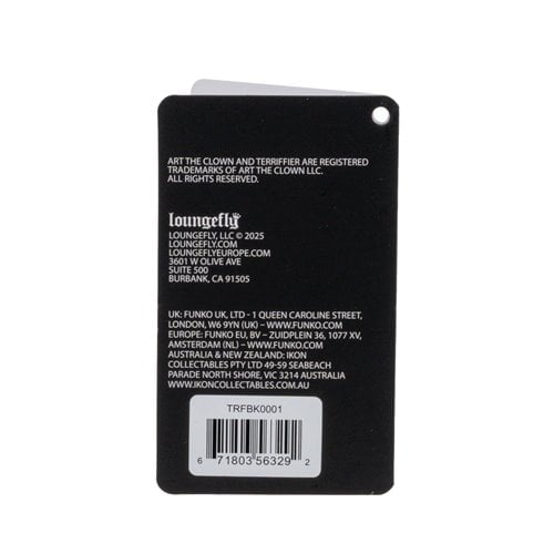 Terrifier Art the Clown Blood Splatter Glow-in-the-Dark Mini-Backpack - Entertainment Earth Exclusive (Pre-Order)