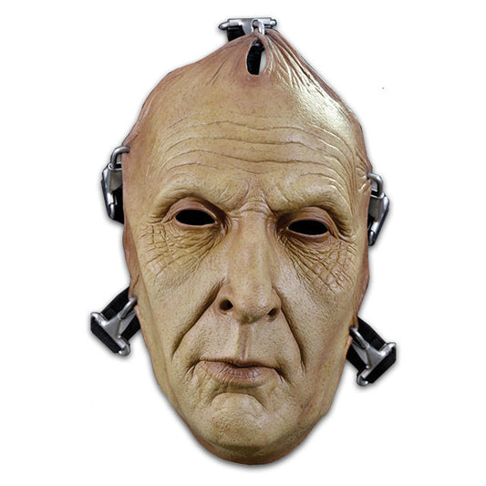 Saw™ Jigsaw Death Latex Face Mask with Elastic Band & Metal Hooks (Pre-Order)