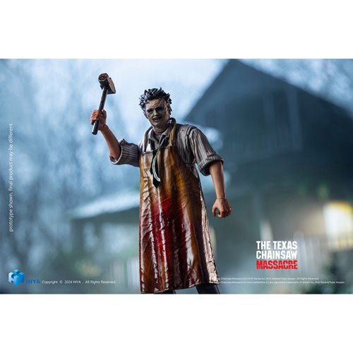 Texas Chainsaw Massacre 1974 Exquisite Mini Leatherface Killing Mask 1:18 Scale Action Figure