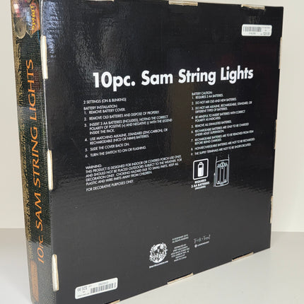 Sam Trick R Treat String Lights - City Morgue Toys & Collectibles