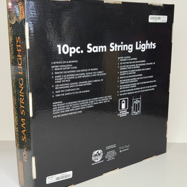 Sam Trick R Treat String Lights - City Morgue Toys & Collectibles