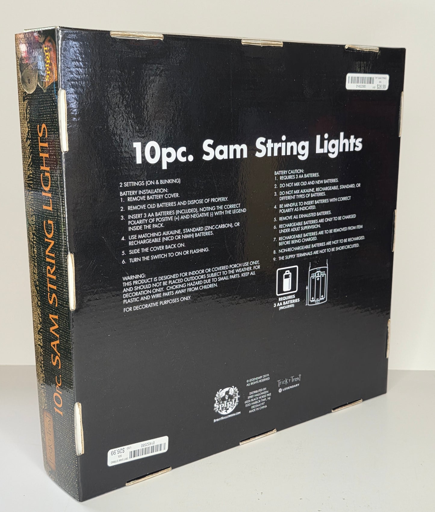Sam Trick R Treat String Lights
