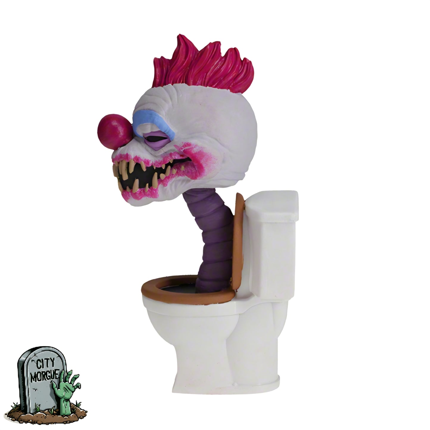 Royal Bobbles Killer Klowns - Baby Killer Klown in Toilet