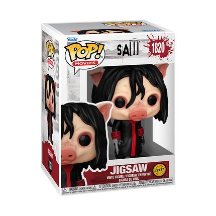 Funko POP! Movies: Saw Jigsaw (CHASE) 3.9-in Vinyl Figure - City Morgue Toys & Collectibles