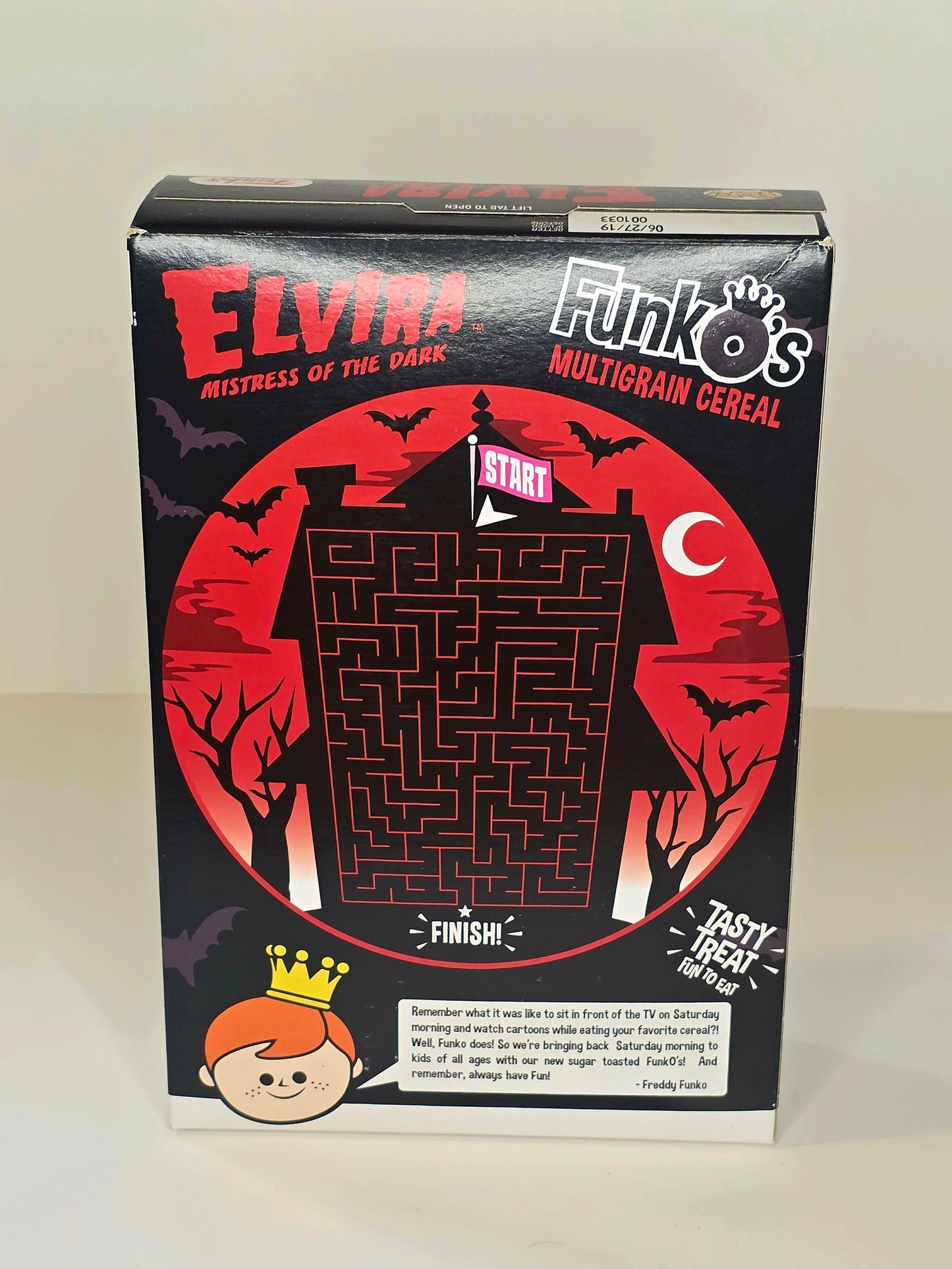 Funko Elvira Mistress of the Dark Cereal