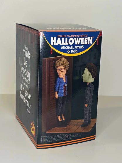 Michael Myers and Bob Bobblehead from Royal Bobbles Hot Topic Exclusive (RARE) - City Morgue Toys & Collectibles
