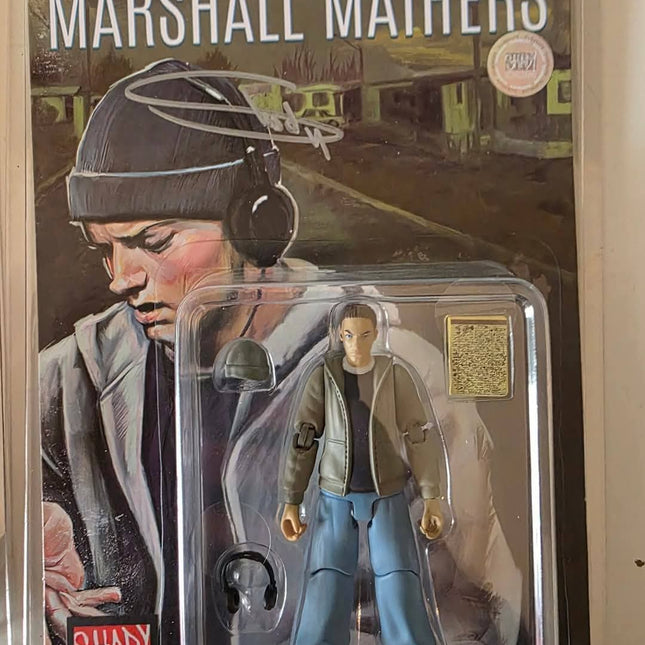 AUTOGRAPHED "Marshall Mathers" Action Figure SHADY CON Exclusive (RARE!) - City Morgue Toys & Collectibles