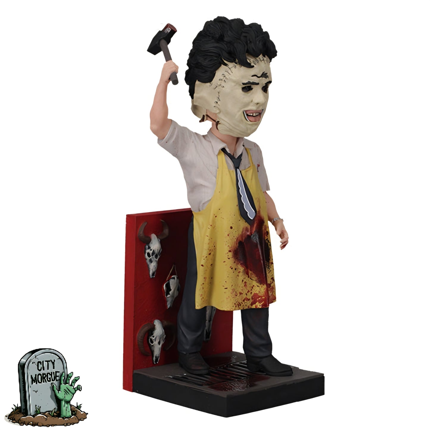 Royal Bobbles Leatherface Killing Mask Bobblehead Statue