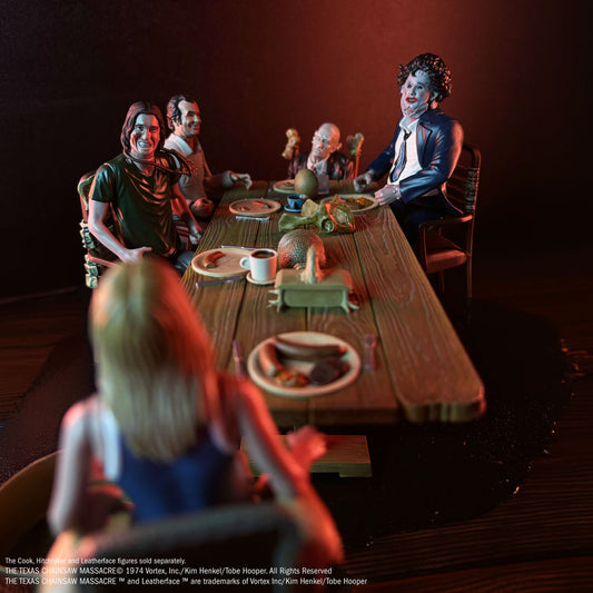 The Texas Chainsaw Massacre (1974) - Dinner Scene Playset (Pre-Order)
