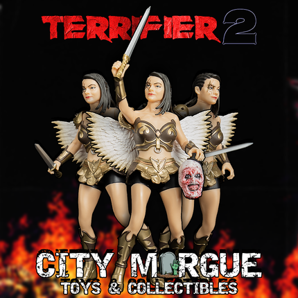 Terrifier 2 - Angel Warrior Sienna Shaw- 5" Action Figure - City Morgue Toys & Collectibles