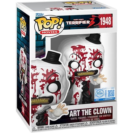 Terrifier 3 Art the Clown Bloody Funko Pop! Vinyl Figure #1948 - City Morgue Toys & Collectibles
