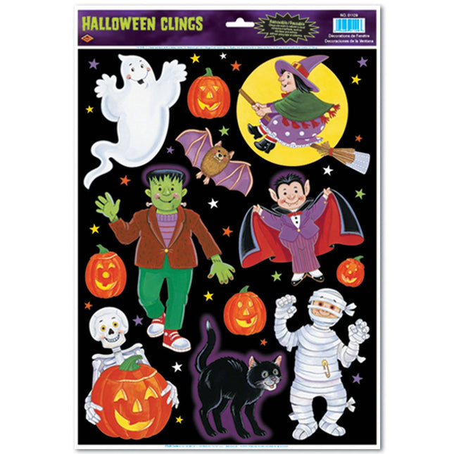 Halloween Character Clings - City Morgue Toys & Collectibles
